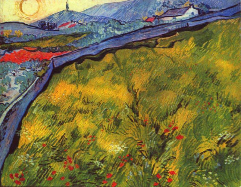Vincent Van Gogh The Wheat Field oil painting image